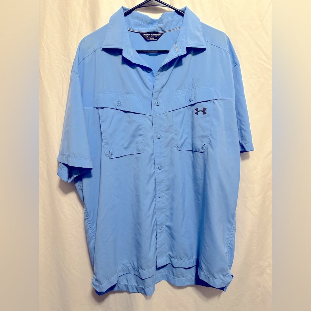 Under Armour Men's Blue Shirt